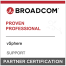Proven Professional — vSphere Support badge